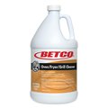 Betco Oven Fryer Grill Cleaner, Characteristic Scent, 1 gal Bottle, 4PK 10010400